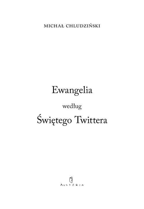 Ewangelia według Świętego Twittera