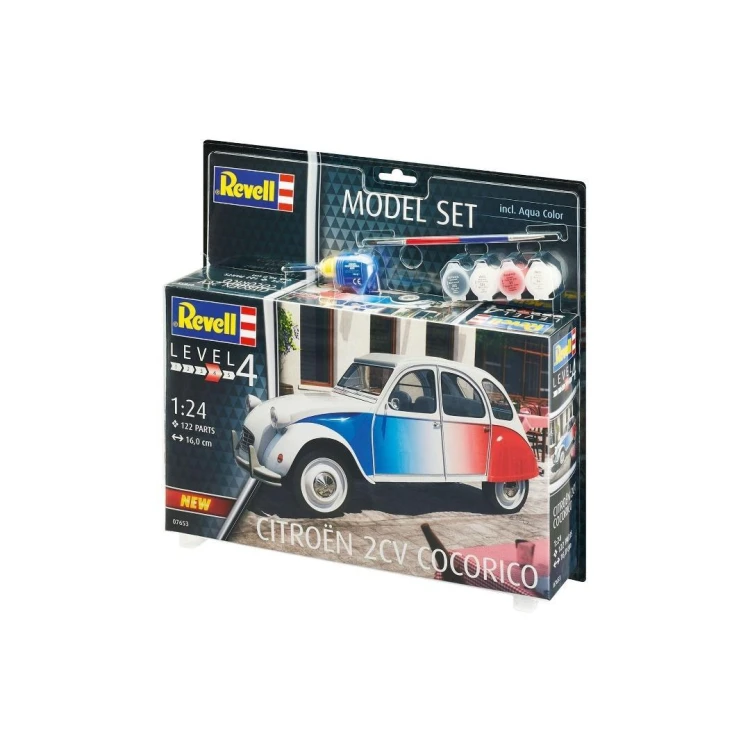 Model Set 1/24 Citroen 2 Cv Coccorico