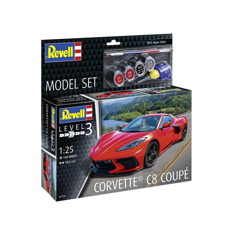 Model Set 1/24 Corvette C8 Coupe