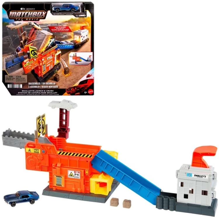 Wyrzutnia Matchbox The Movie Zgniatarka, Mattel