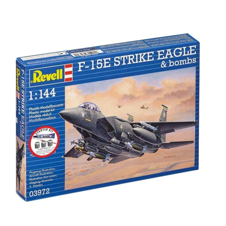 Starter Kit 1/144 F-15e Strike Eagle