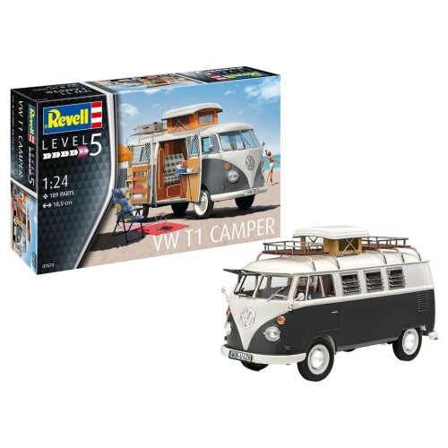 SamochÓD 1/24 Vw T1 Camper