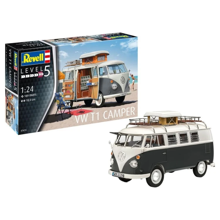 SamochÓD 1/24 Vw T1 Camper