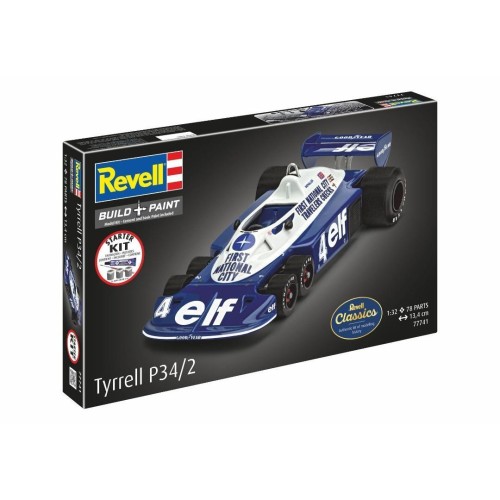 Starter Kit 1/32 Tyrrell P34/2 6-Wheeler