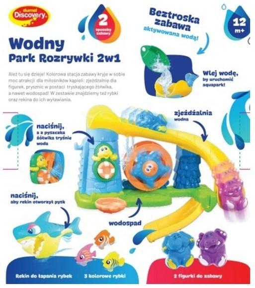 Wodny park rozrywki 2w1, Dumel