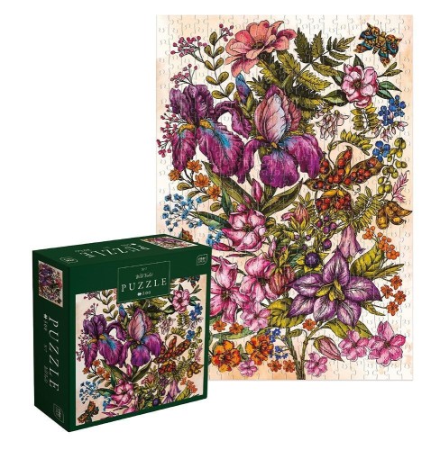 Puzzle 500 Flowers Wild Violet, INTERDRUK