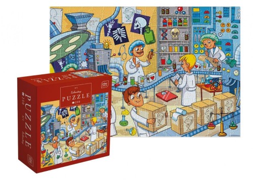 Puzzle 250 Kids Fun Laboratory, INTERDRUK