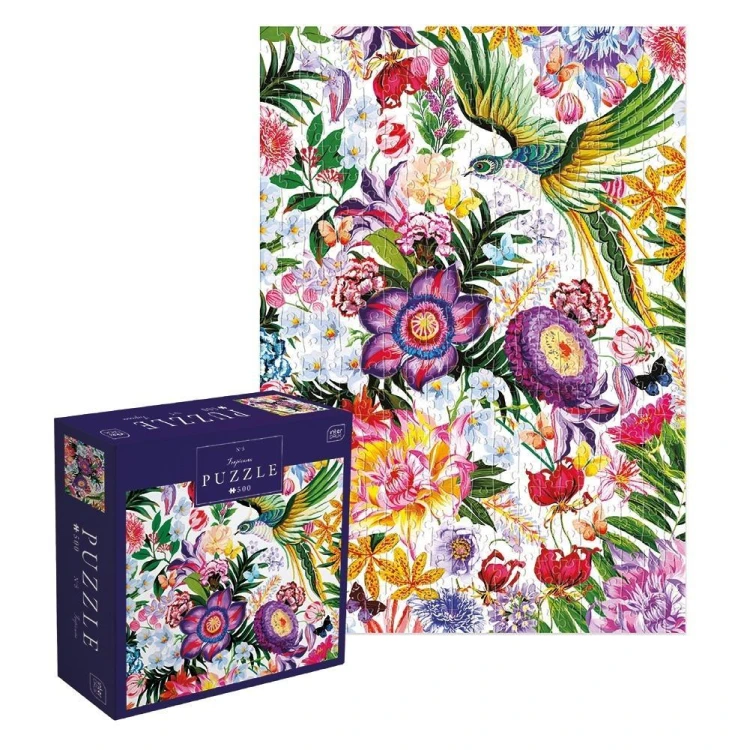 Puzzle 500 Secret Garden Tropicana, INTERDRUK
