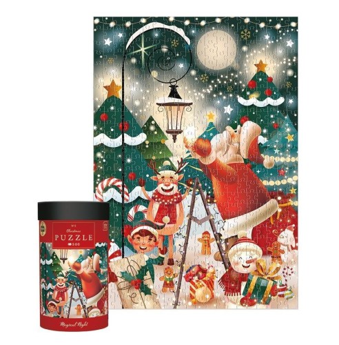 Puzzle 500 Christmas Magical Night, INTERDRUK