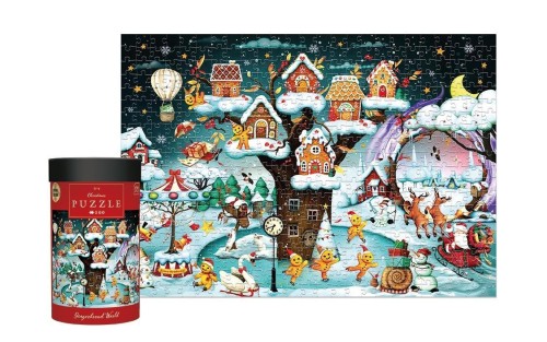Puzzle 500 Christmas Gingerbread World, INTERDRUK