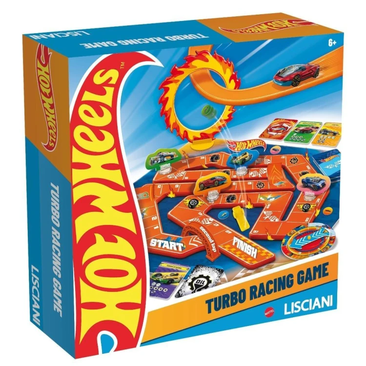 Hot Wheels Turbo Race Jump, Lisciani