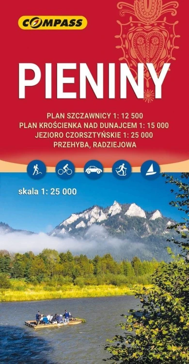 Mapa turystyczna - Pieniny 1:25 000 w.2026