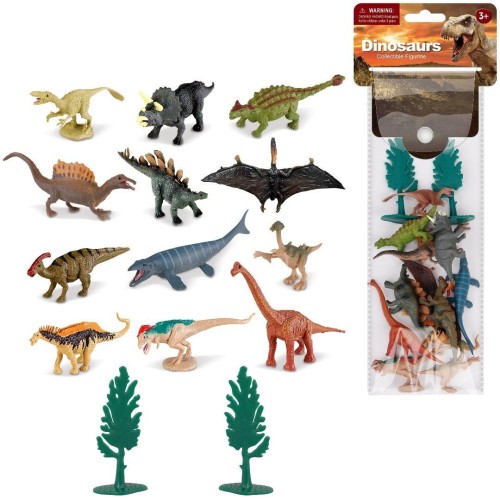 Zestaw dinozaurów 14el, Trifox