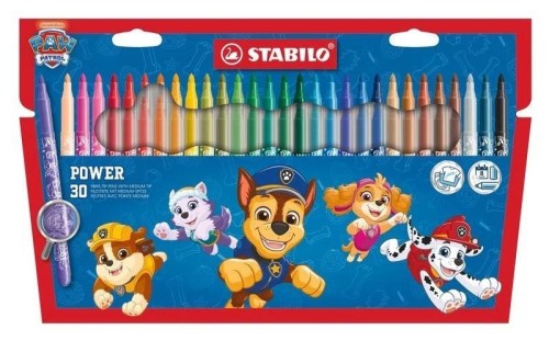 Flamastry Trio Scribi Psi Patrol 30szt STABILO