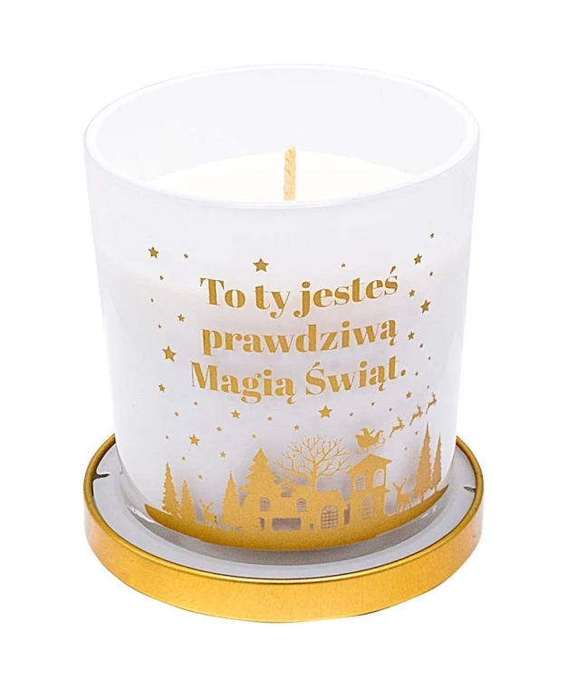 Świeca zapachowa Boże Narodzenie - wanilia