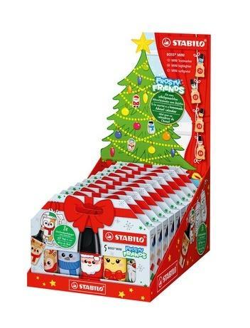 Zakreślacz Boss Mini Frosty 5kol (10szt) STABILO