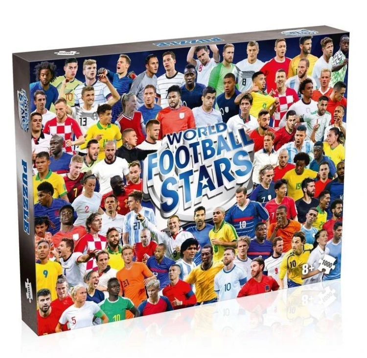 Puzzle 1000 World Football Stars, Winning Moves