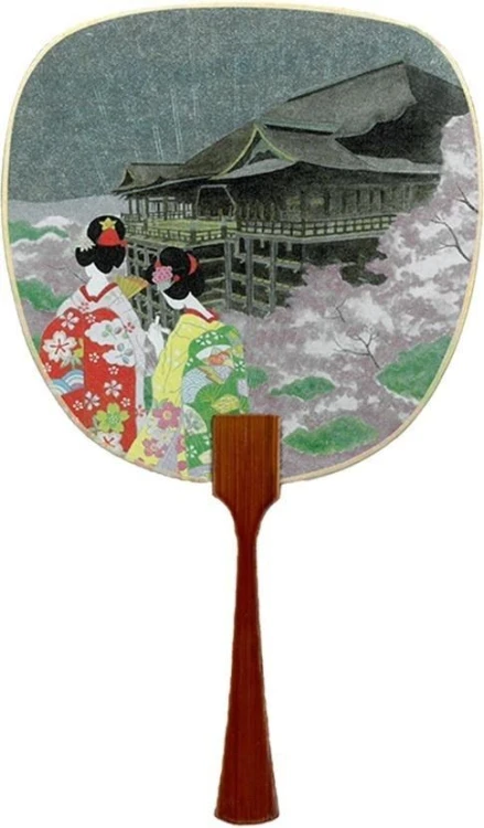 Karnet Wachlarz Świątynia Kiyomizu-dera