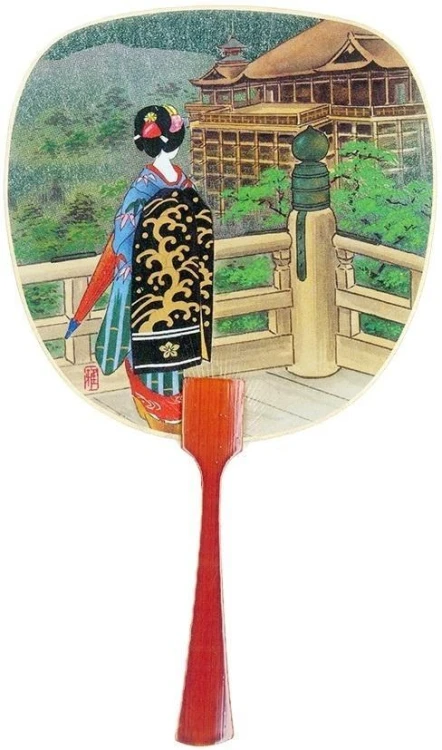 Karnet Wachlarz Taras Świątyni Kiyomizu-dera