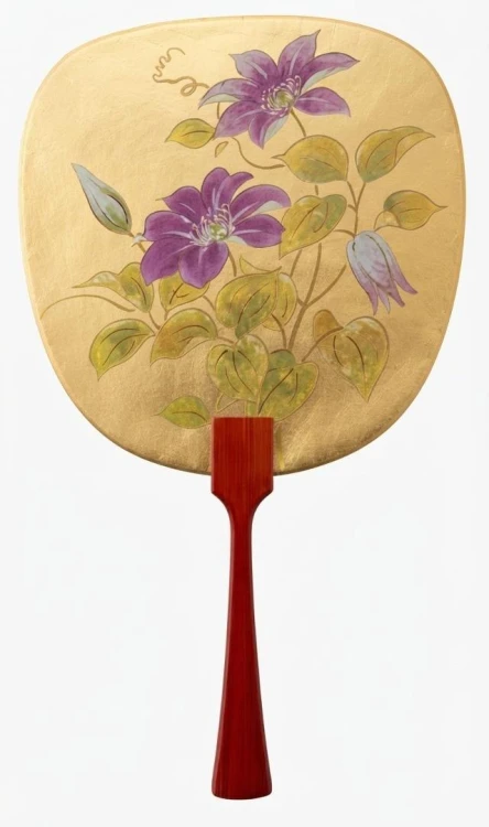 Karnet Wachlarz Powojnik