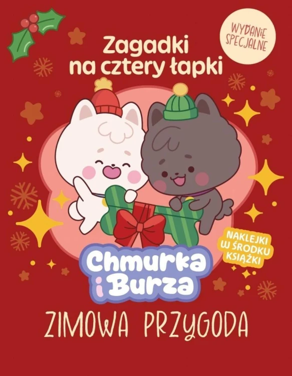 Zagadki na cztery łapki. Chmurka i Burza. Zimowa..