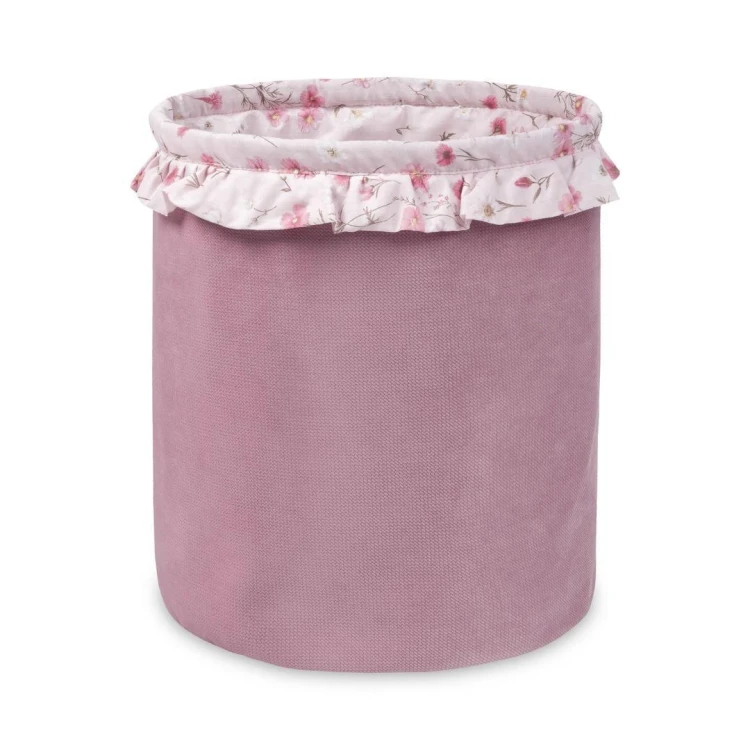 Kosz na zabawki M Bloom Pink, Sensillo