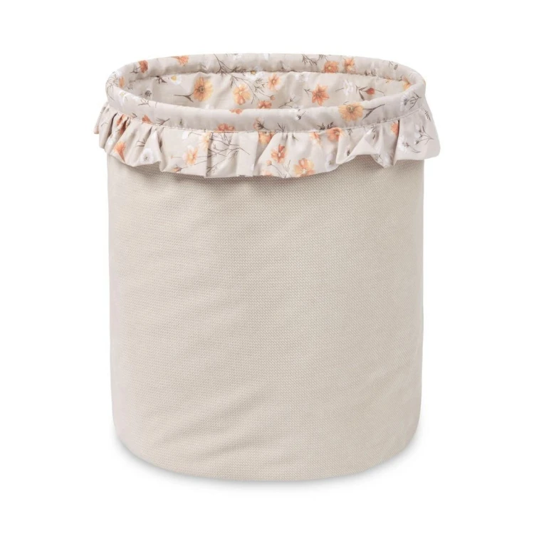 Kosz na zabawki M Bloom Beige, Sensillo