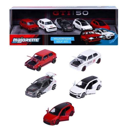 Majorette Volkswagen Golf GTI 5-pak, Majorette