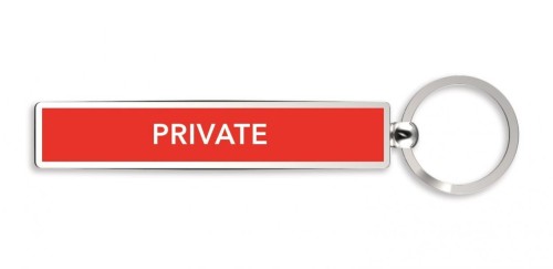 Brelok do kluczy Private Prywatne Show Offs Keys