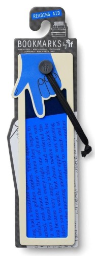 Zakładka do książki Reading Aid niebieska, IF