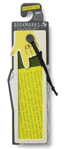 Zakładka do książki Reading Aid żółta, IF