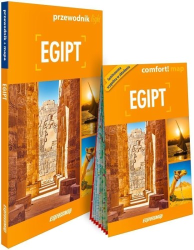 Egipt przewodnik + mapa 2w1 (light) 2026