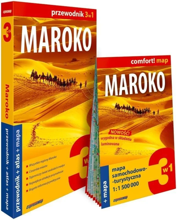 Maroko przewodnik 3w1 2026, Grażyna Hanaf