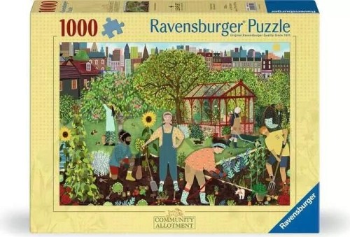 Puzzle 2D 1000 Prace na działce, Ravensburger
