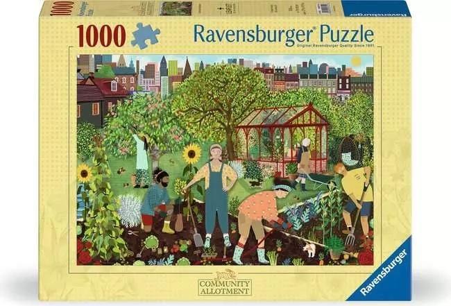 Puzzle 2D 1000 Prace na działce, Ravensburger