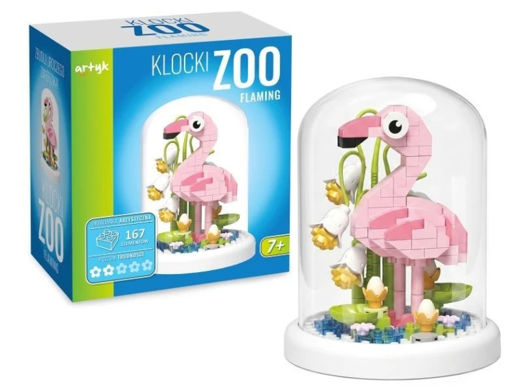 Klocki zoo flaming 167el, Artyk