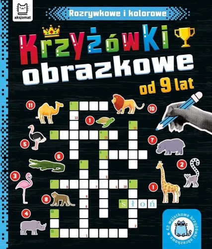 Krzyżówki obrazkowe Rozrywkowe i kolorowe od 9 lat