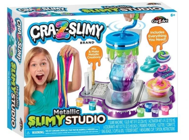 Studio Slime Metaliczna Masa, Cra-Z-Art