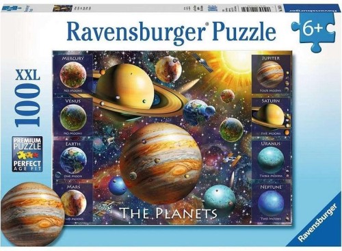 Puzzle 100 Planety, Ravensburger