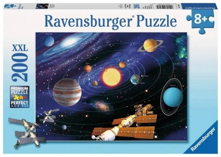 Puzzle 200 Układ solarny XXL, Ravensburger