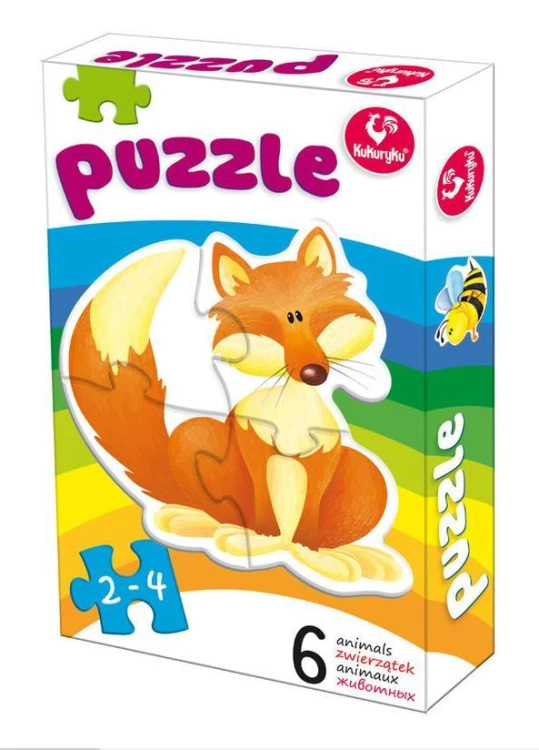 Pierwsze puzzle - Zwierzątka 1, Kukuryku