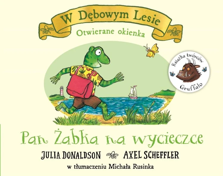 Pan Żabka na wycieczce, Julia Donaldsom