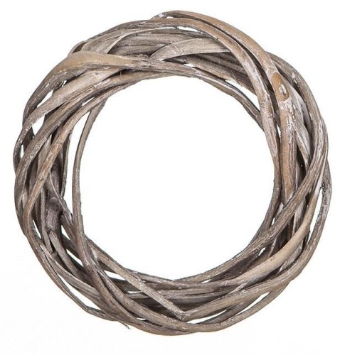 Wianek wiklinowy 15cm szary, Dalprint dpCraft