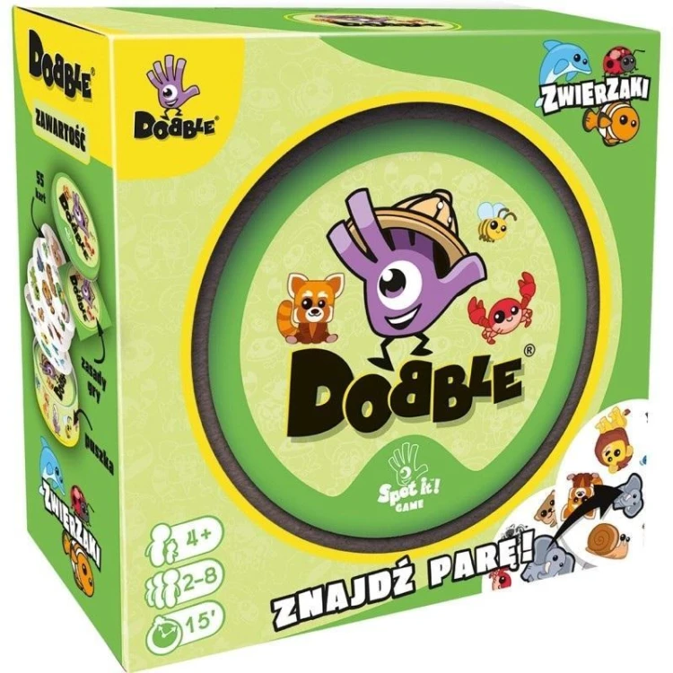 Dobble Zwierzaki REBEL, Rebel