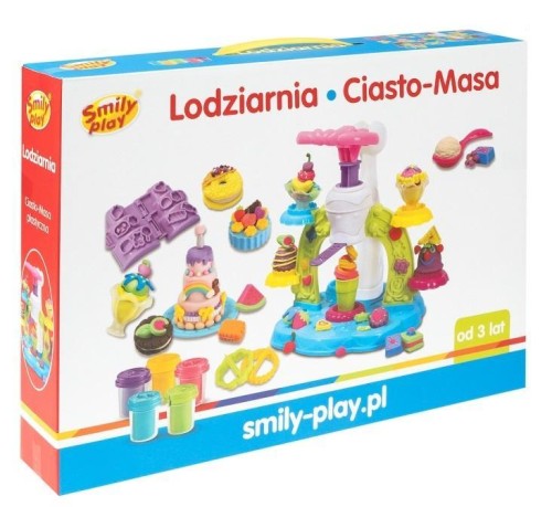 Ciasto masa lodziarnia, Smily Play