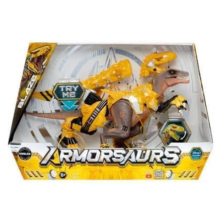 Armosaurs Armor-Up Dinosaur Yellow Raptor Blaze