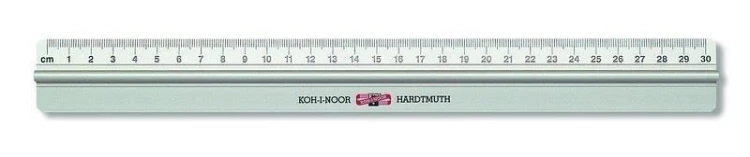 Linijka 30cm metalowa z uchwytem, Koh-I-Noor