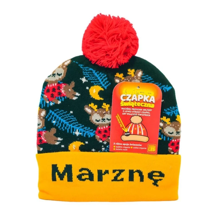 Czapka LED Marznę