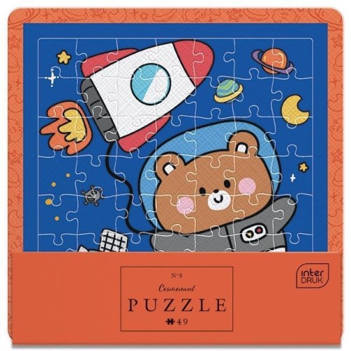Puzzle w ramce 49 Cute Cosmonaut, INTERDRUK