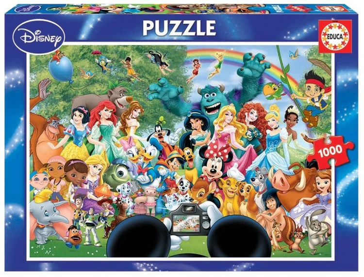 Puzzle 1000 Cudowny świat Walta Disney'a G3, Educa